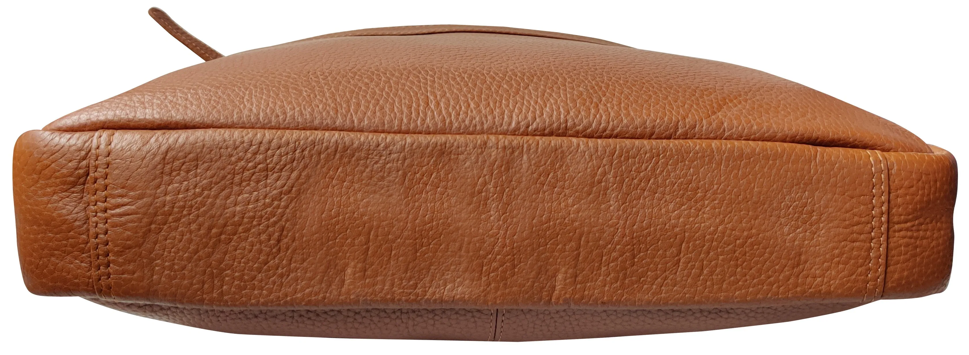 13.5 inch Vintage Crossbody Leather Laptop Messenger Briefcase Bag
