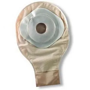 ActiveLife® One-Piece Stomahesive® Skin Barrier, Pre-Cut Stoma Opening 1-3/4" (45mm), Drainable Pouch, Opaque 10" (25.4cm), Tail Clip - Box of 20