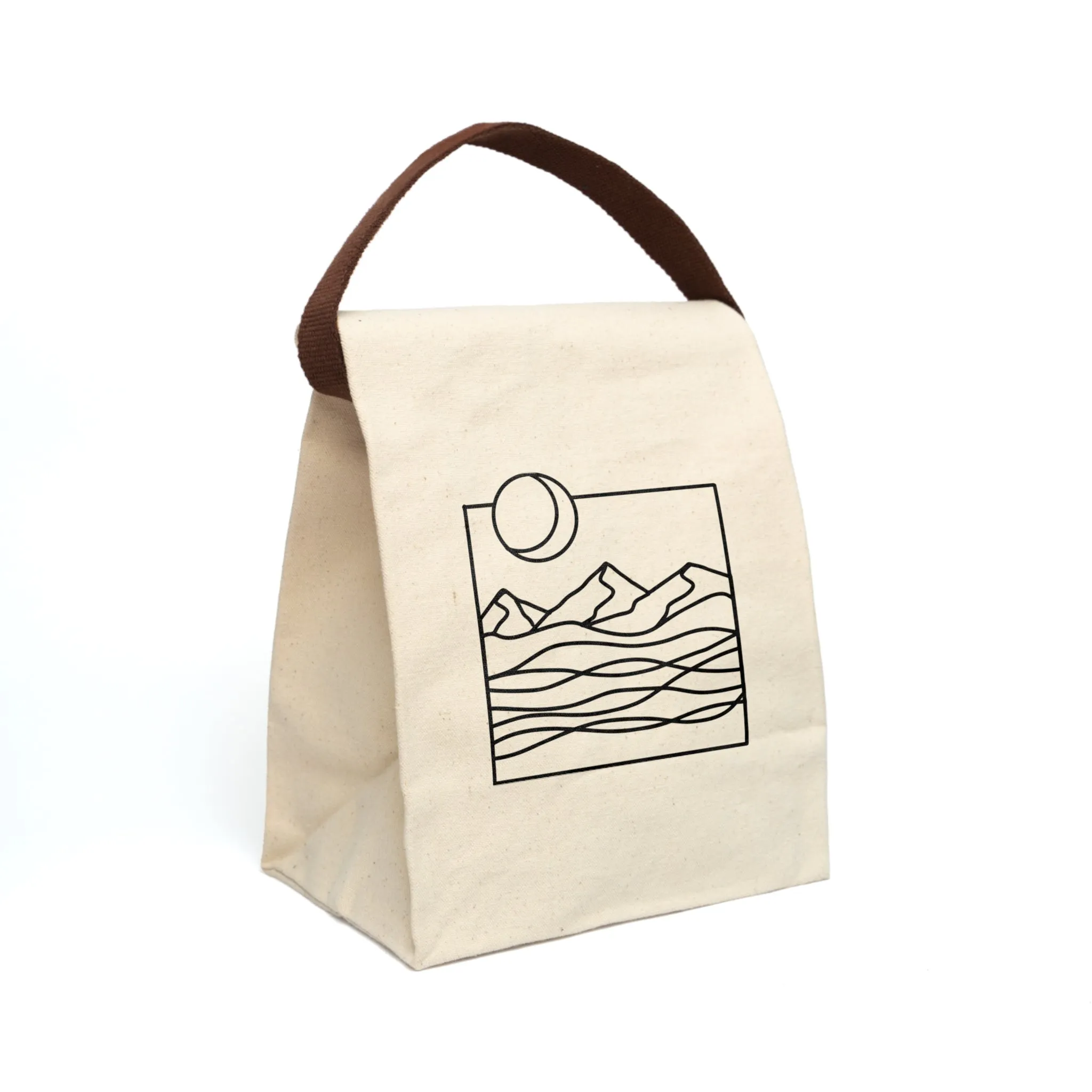 All In a Day Canvas Lunch Bag