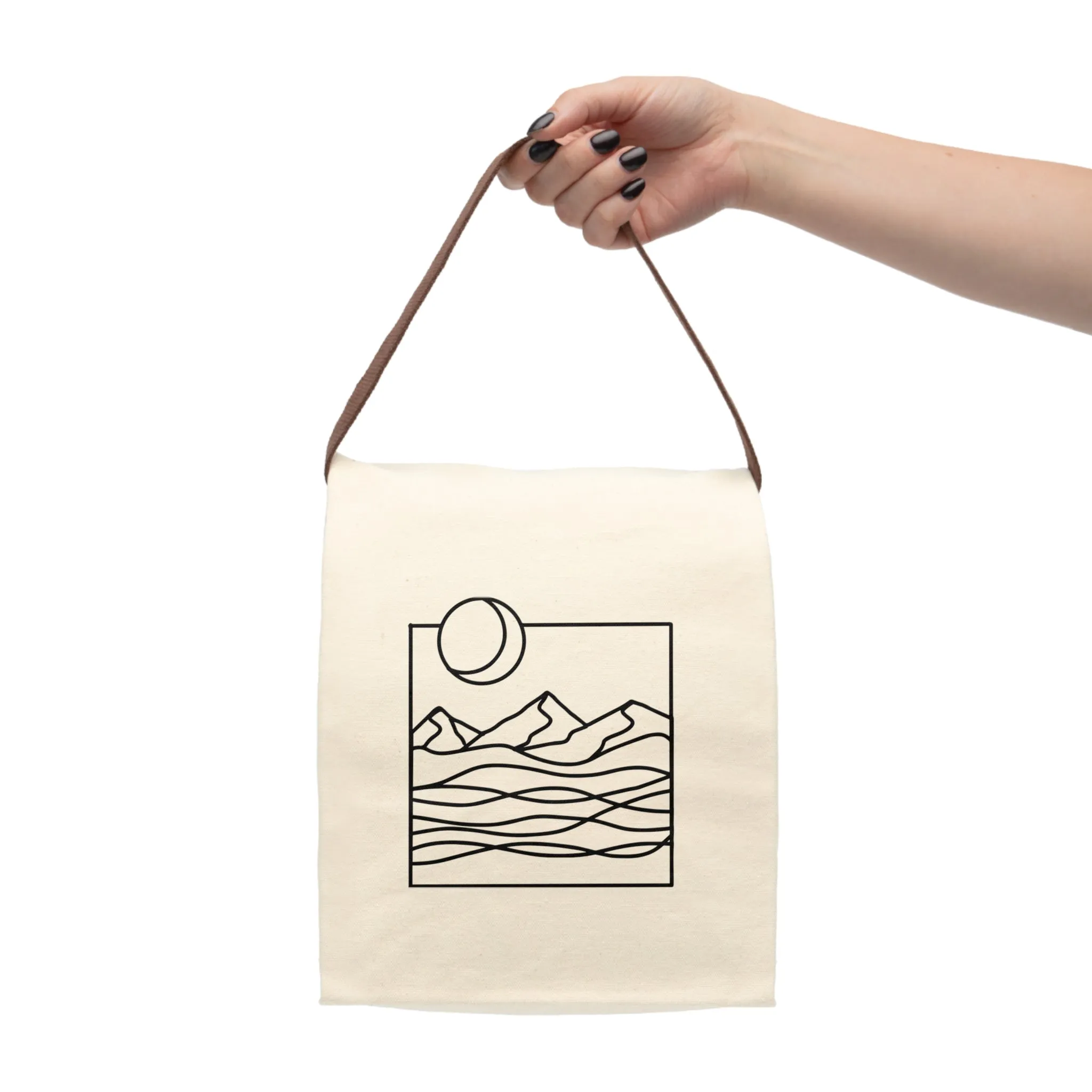 All In a Day Canvas Lunch Bag