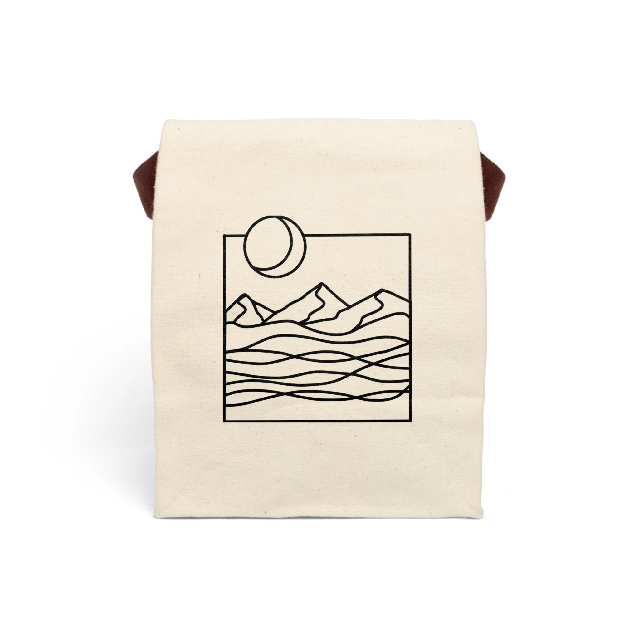 All In a Day Canvas Lunch Bag