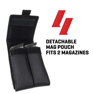 Allen 8" Pistol Case with Mag Pouch - Black
