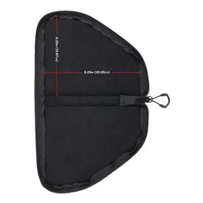 Allen 8" Pistol Case with Mag Pouch - Black