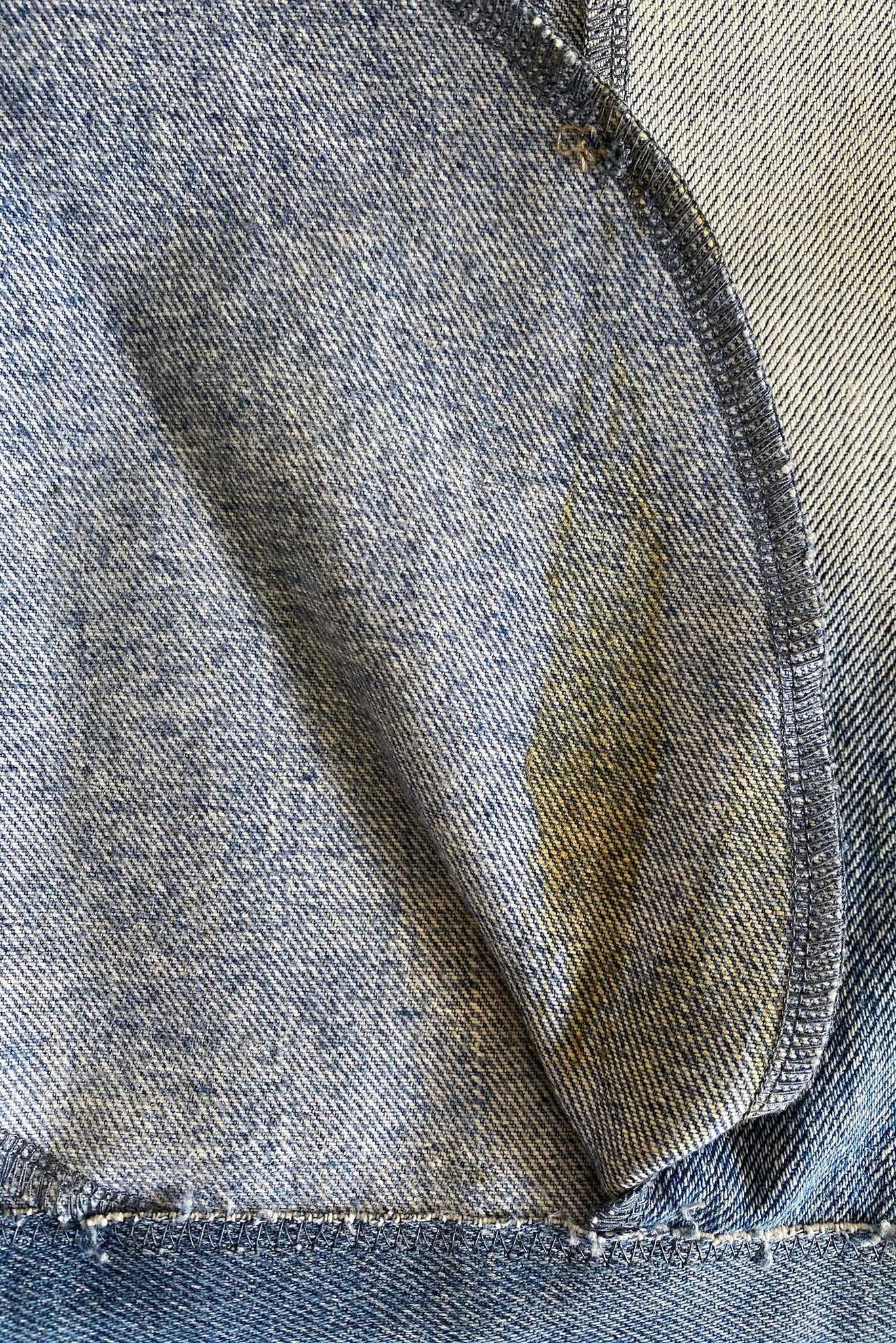 Applique Net Denim Jacket