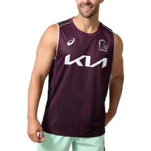 ASICS Brisbane Broncos Mens Training Tank