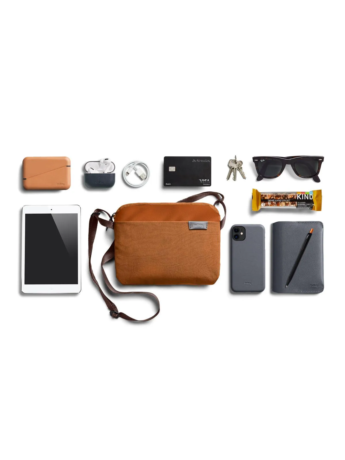 Bellroy City Pouch Plus Bronze