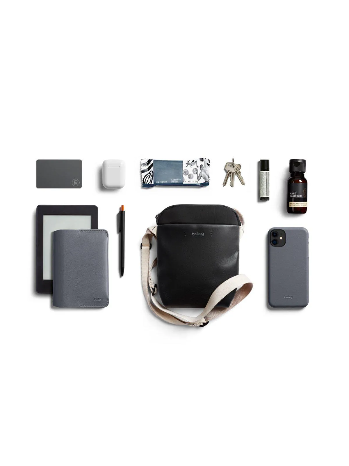 Bellroy City Pouch Premium Black Sand