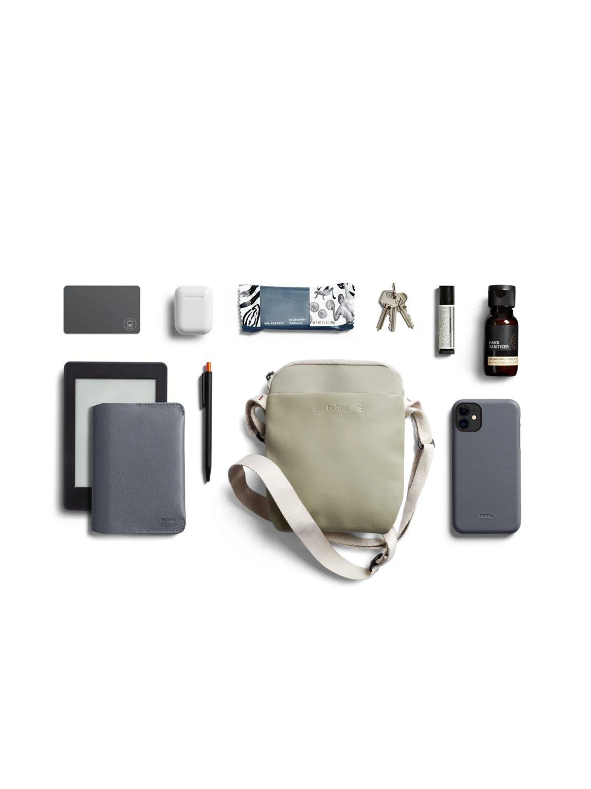 Bellroy City Pouch Premium Lichen Grey