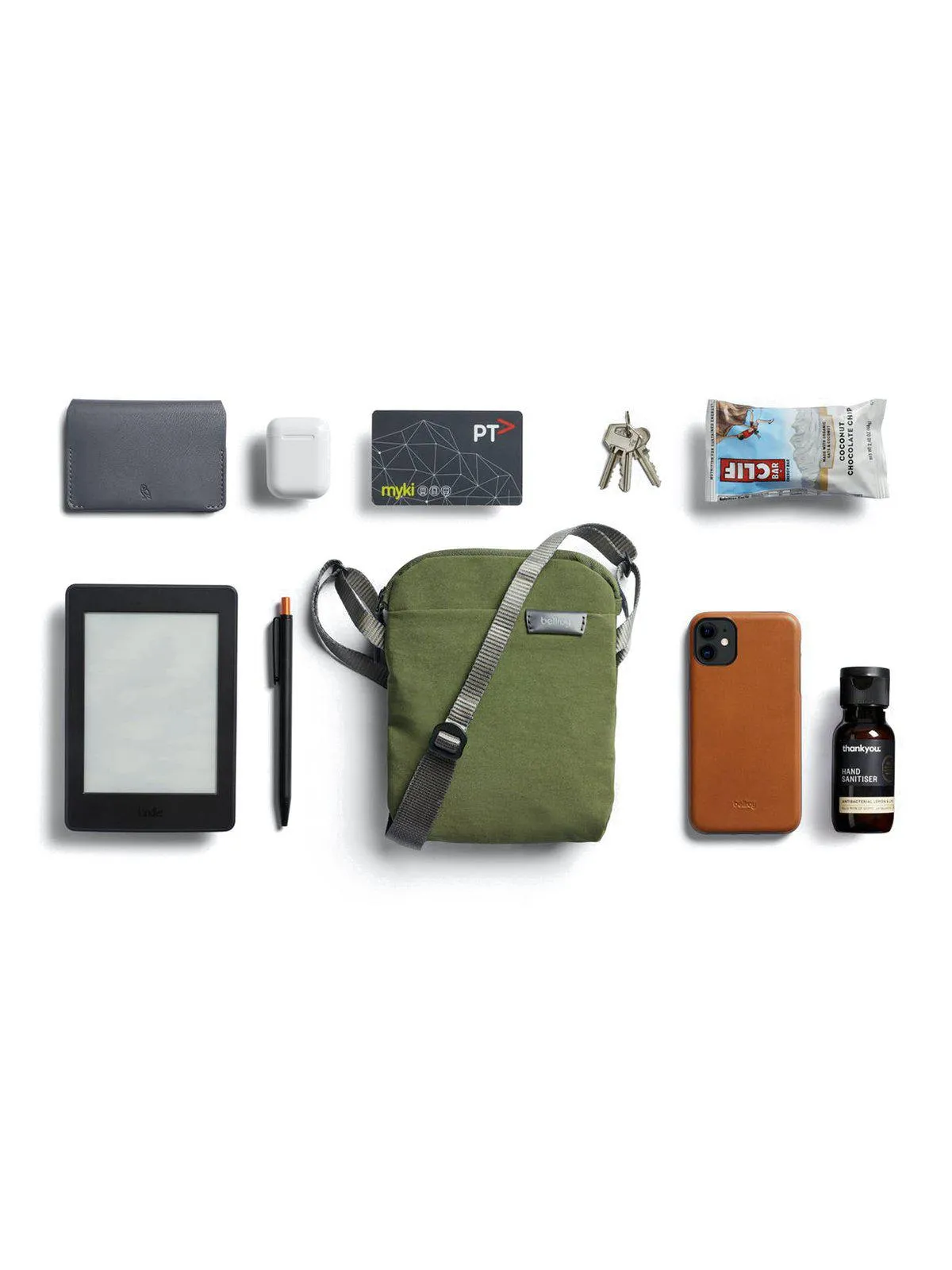 Bellroy City Pouch Ranger Green