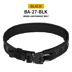 BISON Lightweight Molle Belt - black