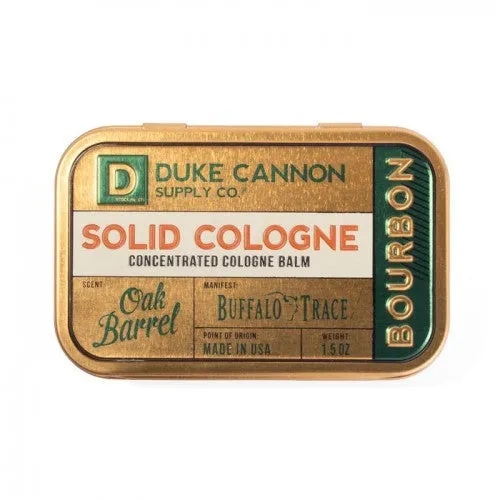 Bourbon Solid Cologne