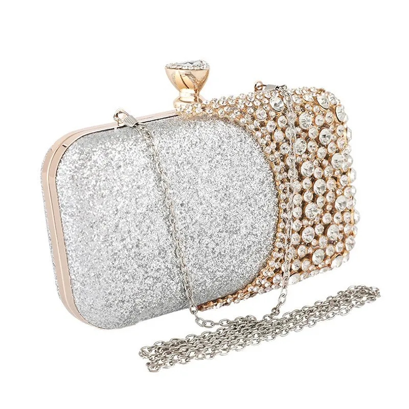 Bridal Clutch Bag Crystal Wedding Purse