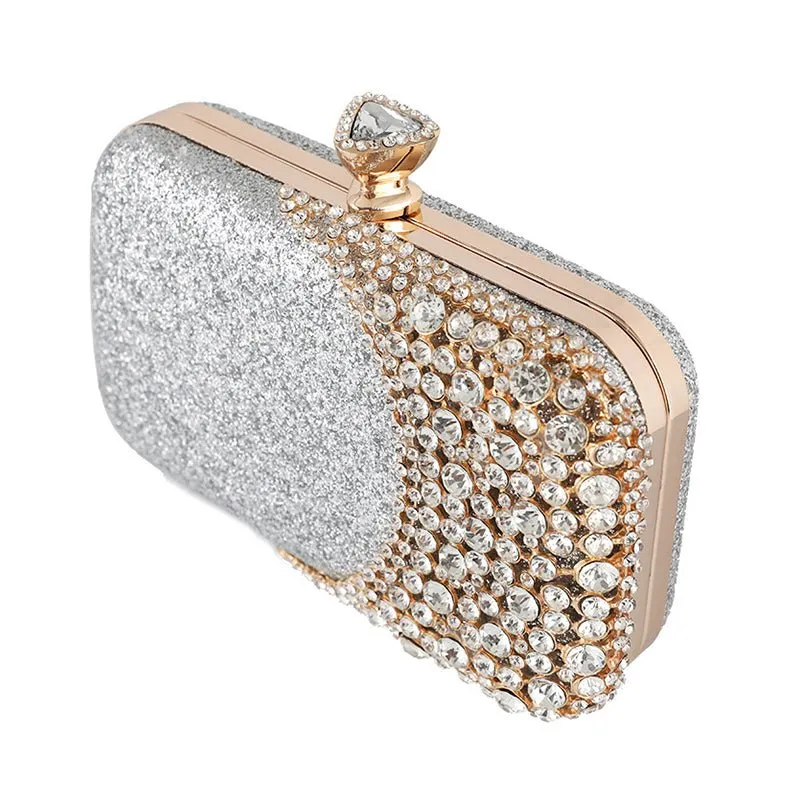 Bridal Clutch Bag Crystal Wedding Purse
