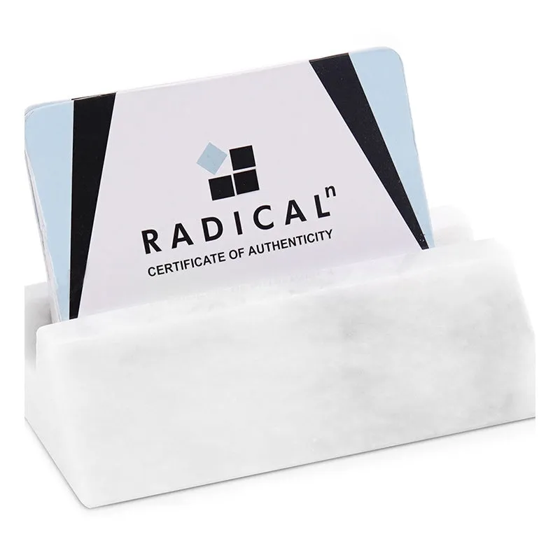 Business Card Holder-Marble Office Desk Organizers
