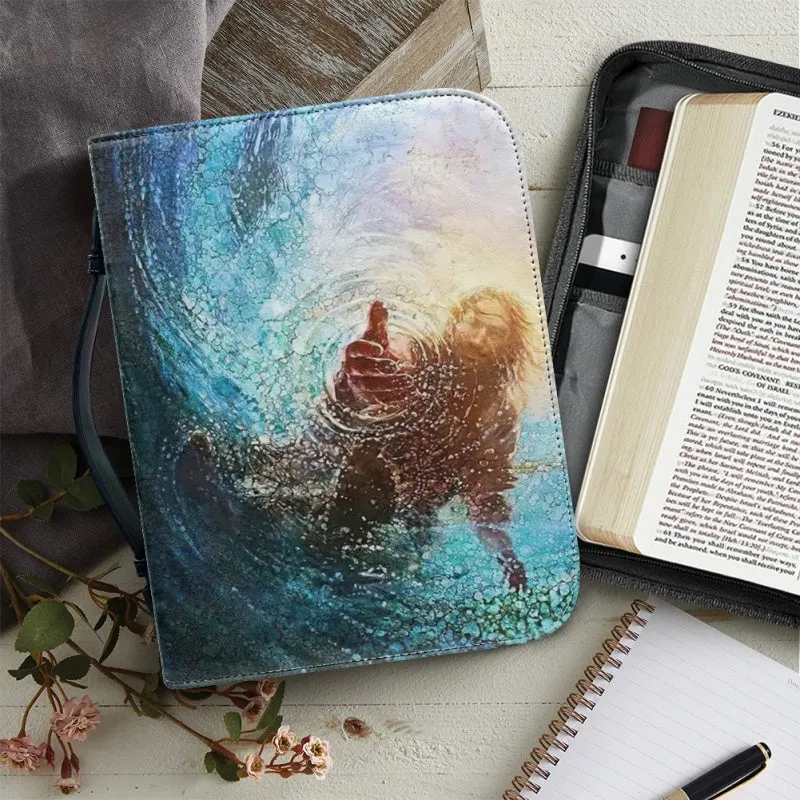 Christianartbag Bible Cover, Be Still And Know That I Am God Personalized Bible Cover, Personalized Bible Cover, Purple Bible Cover, Christmas Gift, CABBBCV01260923.