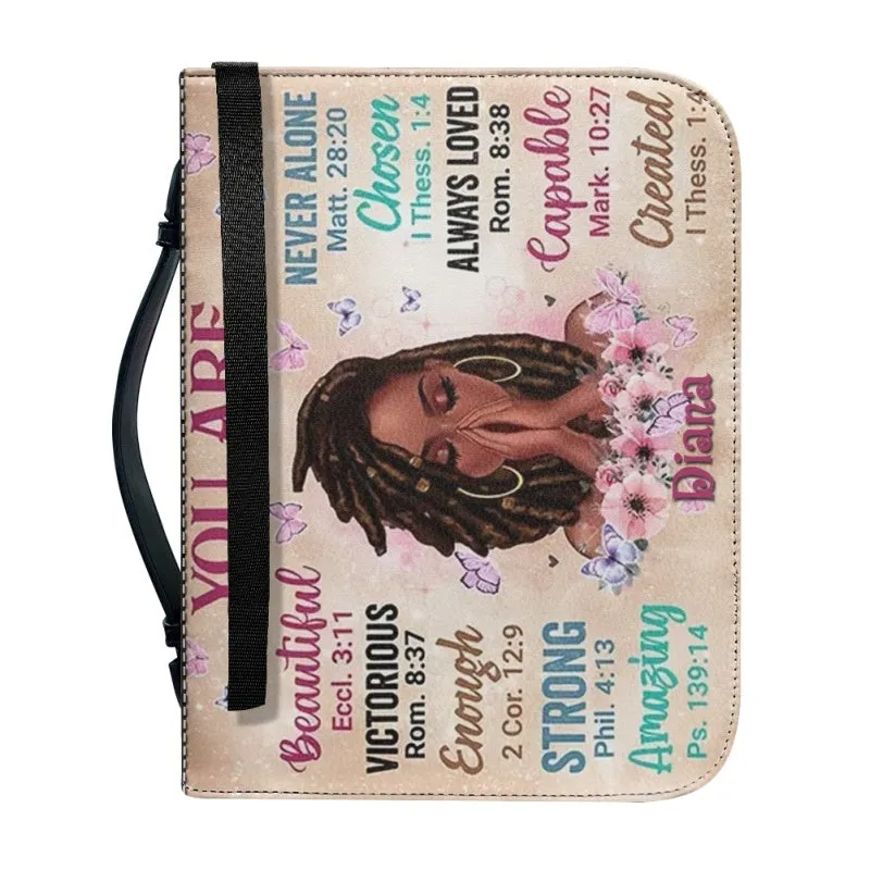 Christianartbag Bible Cover, God Says You Are Bible Cover, Personalized Bible Cover, Warrior Bible Cover, Christian Gifts, CAB02200124.