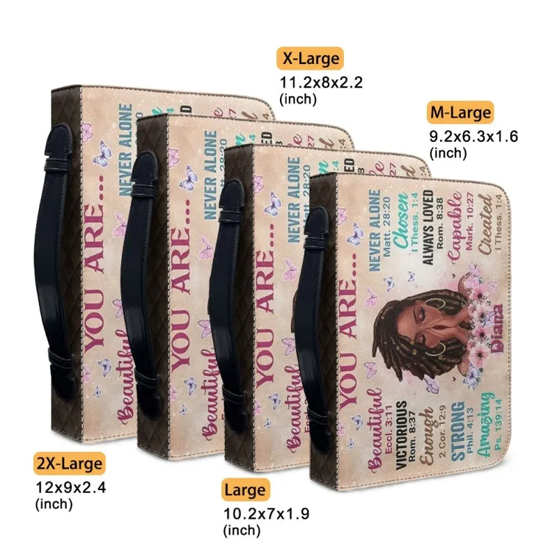 Christianartbag Bible Cover, God Says You Are Bible Cover, Personalized Bible Cover, Warrior Bible Cover, Christian Gifts, CAB02200124.