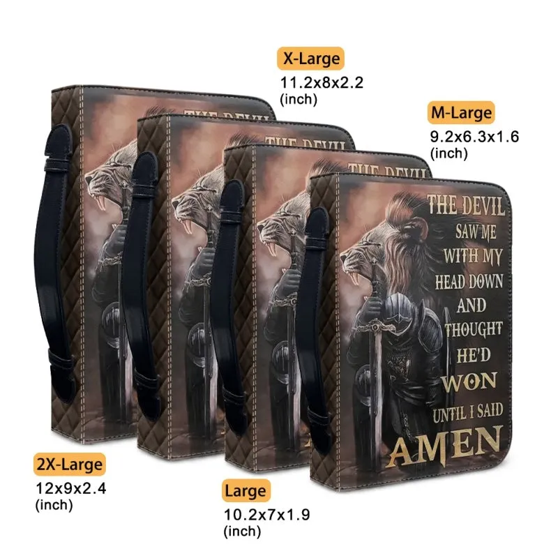 Christianartbag Bible Cover, Jesus Is My GOD Bible Cover, Personalized Bible Cover, Christ Cross Lion Bible Cover, Christian Gifts, CAB12081123.