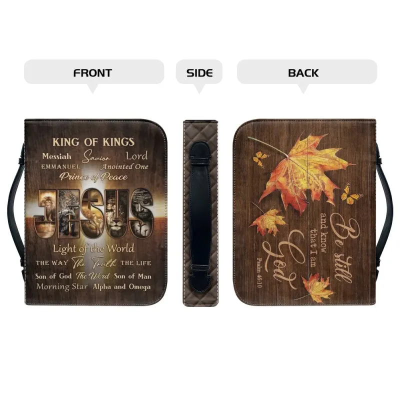 Christianartbag Bible Cover, King Of Kings Bible Cover, Personalized Bible Cover, Christ Lion Jesus Bible Cover, Christian Gifts, CAB05101123.