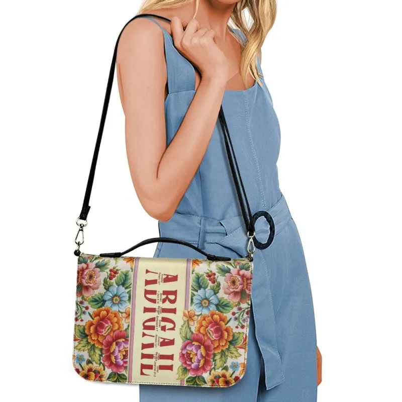 CHRISTIANARTBAG Bible Cover - Uncover the sacred meaning of your name - Custom Name, Verse, Design - Personalized Bible Cover, CABBBCV01102324.