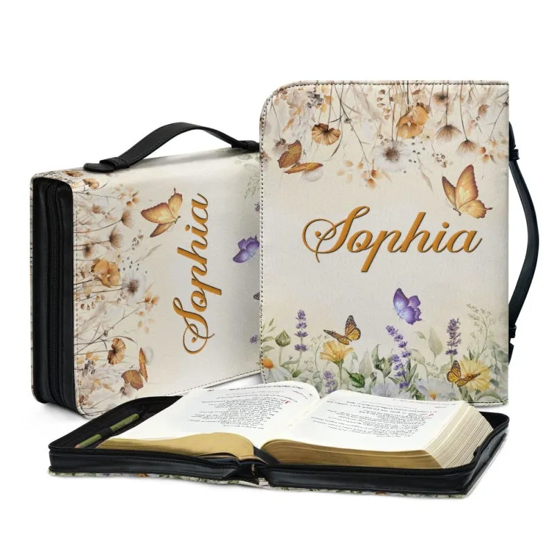 Christianartbag Bible Cover, Who I Am In Christ Bible Cover, Personalized Bible Cover, Mom Bible Cover, Mother Days Gifts, CAB221223.