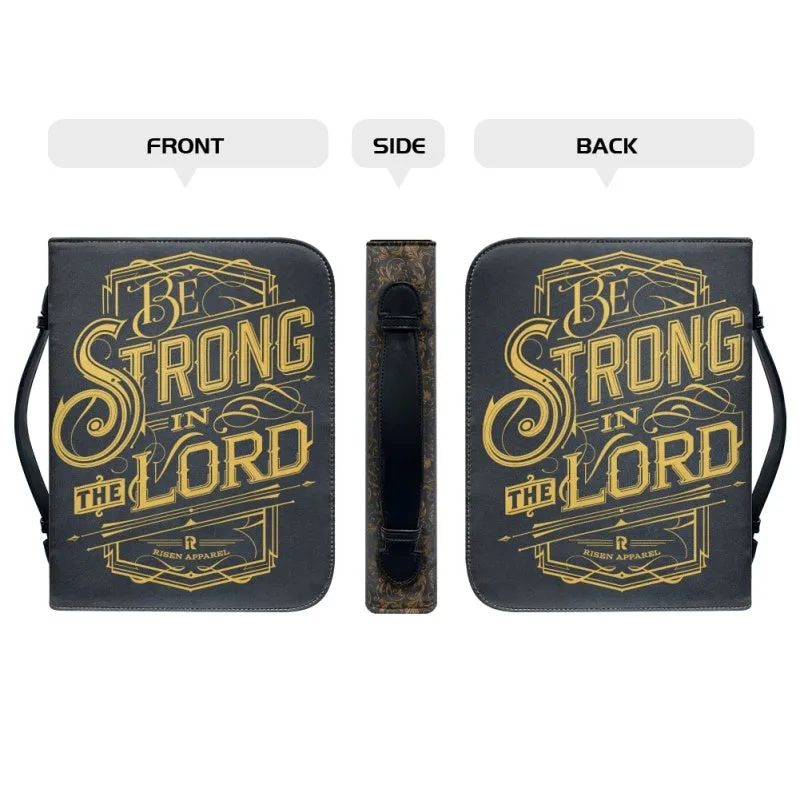 CHRISTIANARTBAG Bible Covers - Be Strong In The Lord Bible-Cover - CABBBCV01080524.