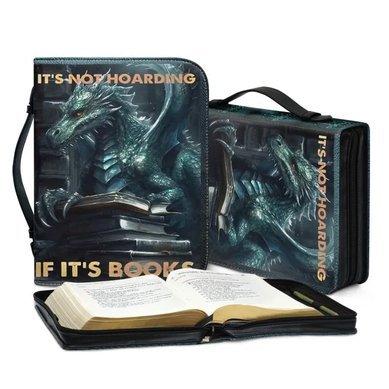 CHRISTIANARTBAG Bible Covers - It's Not Hoarding If It's Books - Personalized Book Cover - CABBBCV02030524.