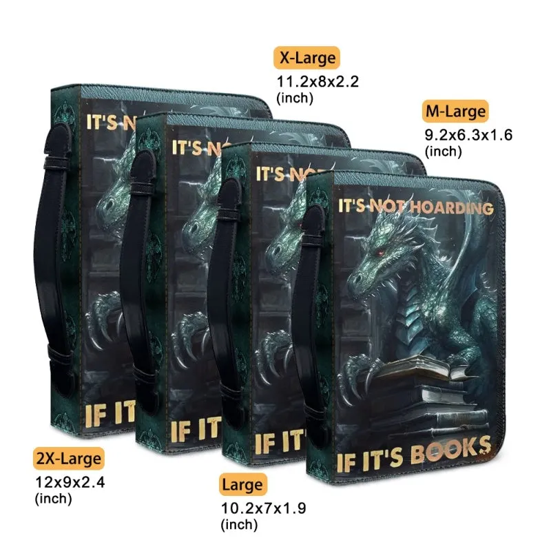 CHRISTIANARTBAG Bible Covers - It's Not Hoarding If It's Books - Personalized Book Cover - CABBBCV02030524.