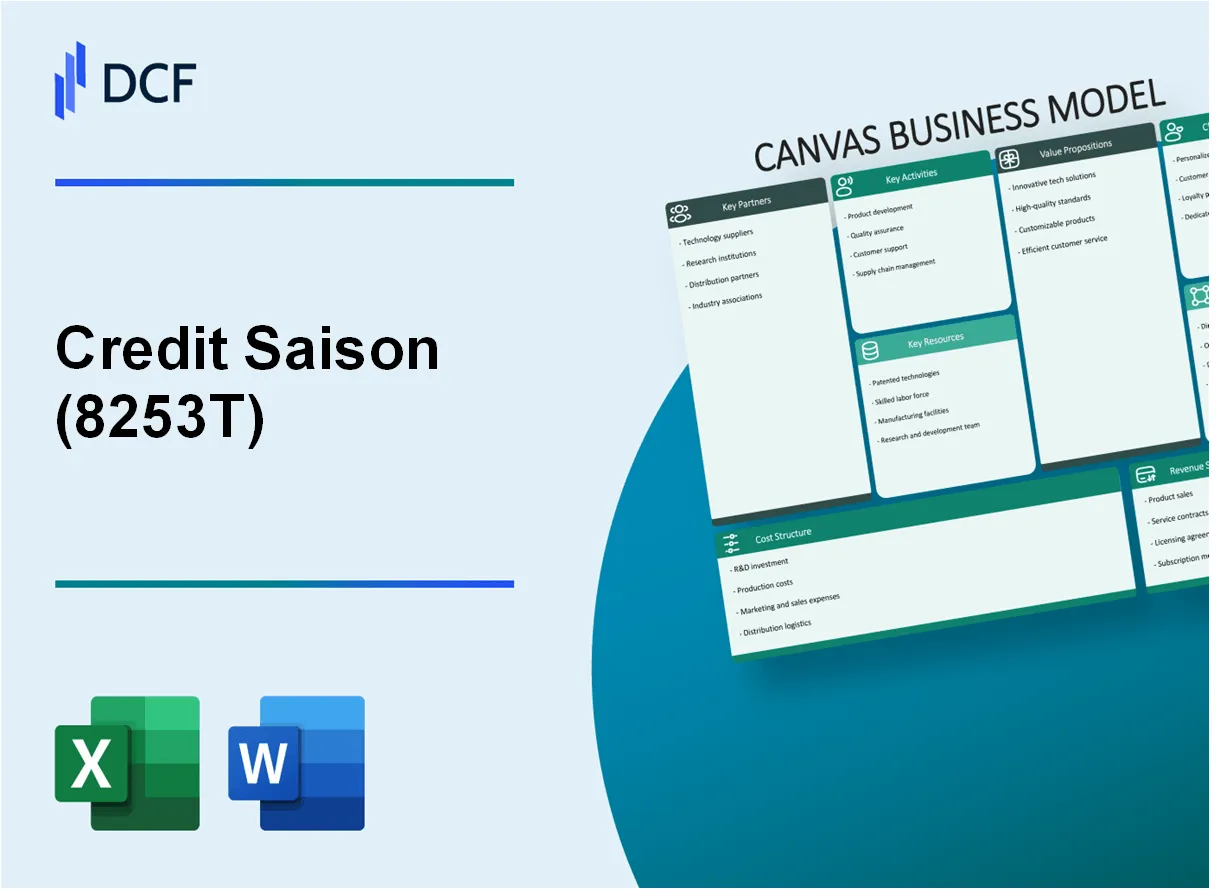 Credit Saison Co., Ltd. (8253.T): Canvas Business Model