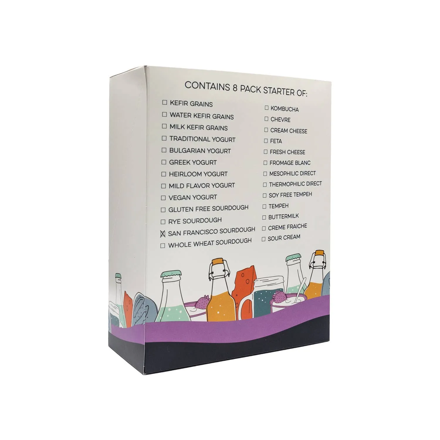 Cultures for Health - San Francisco Sourdough Starter (8 Count Case Pack)