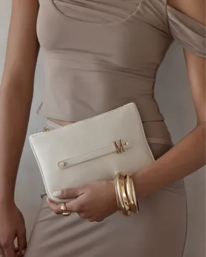 CUSTOMISABLE POUCH - BONE
