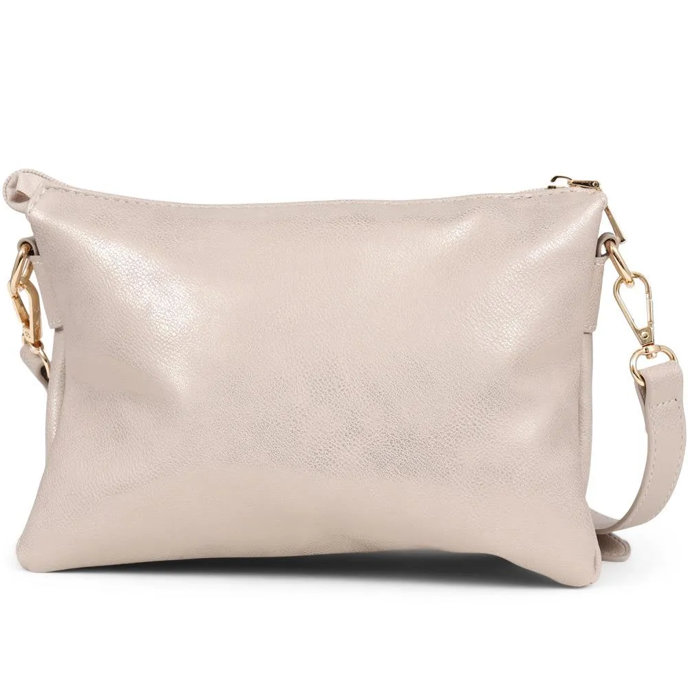 Decorative Zip Shoulder Bag - RIM39017 / 325 283