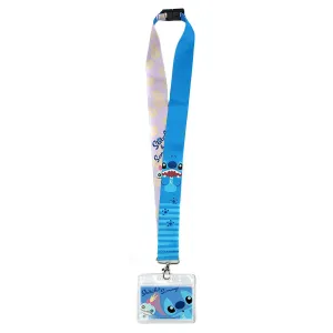Disney Lilo and Stitch - Stitch Deluxe Lanyard with Card Holder