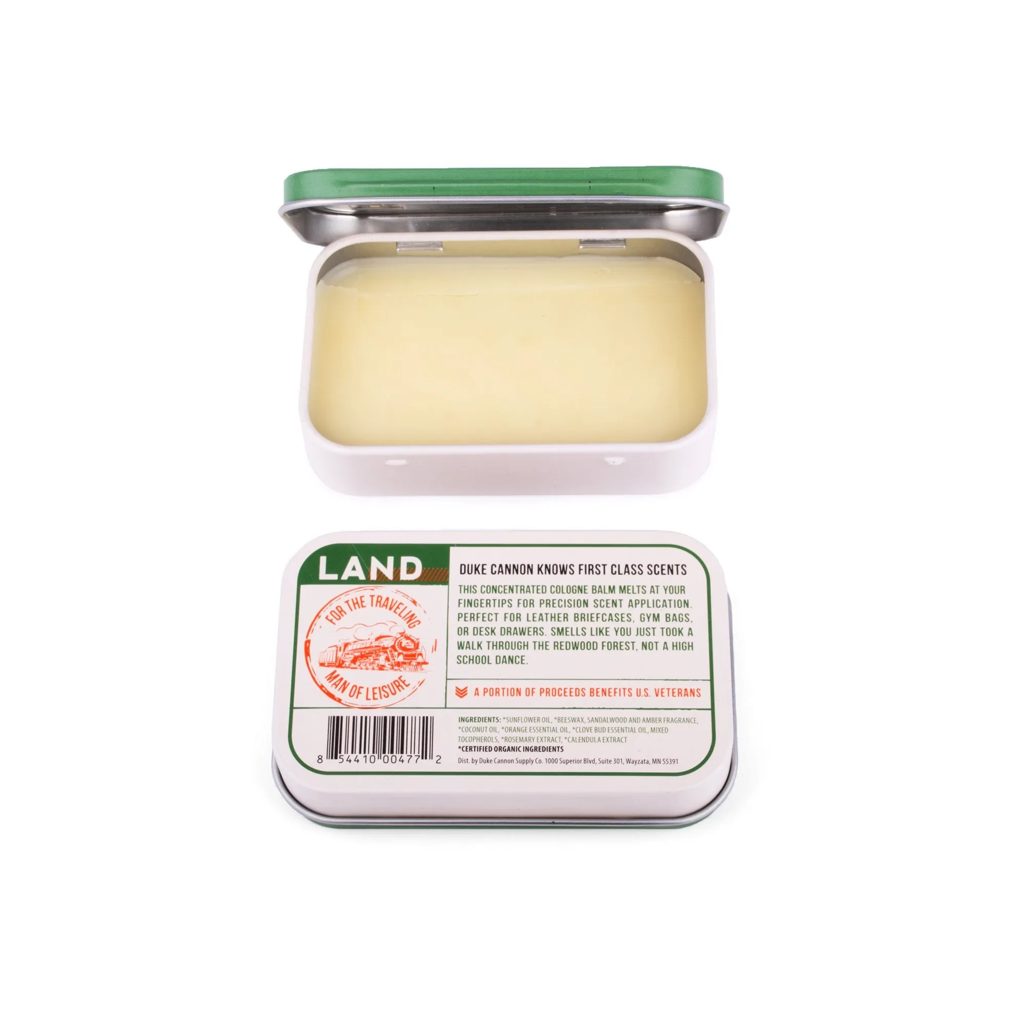 Duke Cannon Solid Cologne Redwood