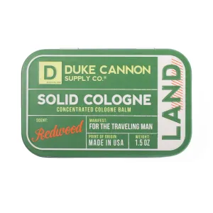 Duke Cannon Solid Cologne Redwood