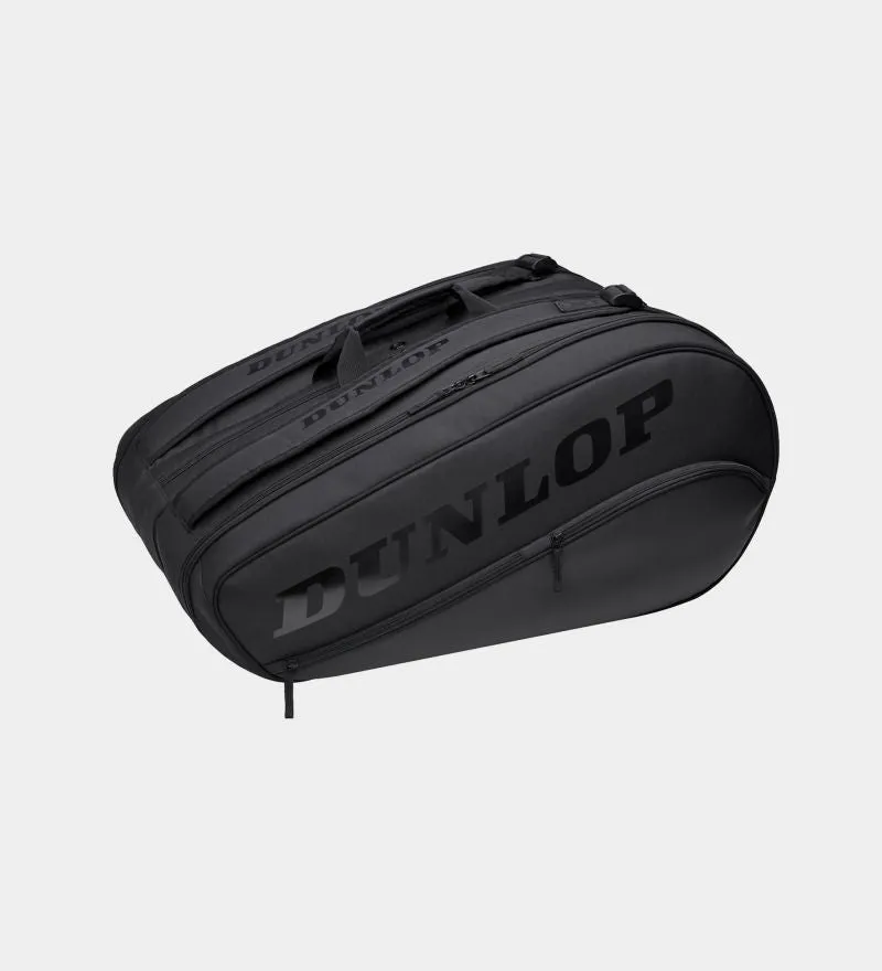 Dunlop 22 Team 12 Racquet Bag Black/Black