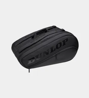 Dunlop 22 Team 12 Racquet Bag Black/Black