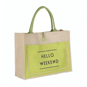 Eco-Friendly Casual Women's Linen Totes