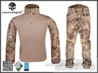 Emerson Combat Shirt Pants w/Elbow Knee Pad
