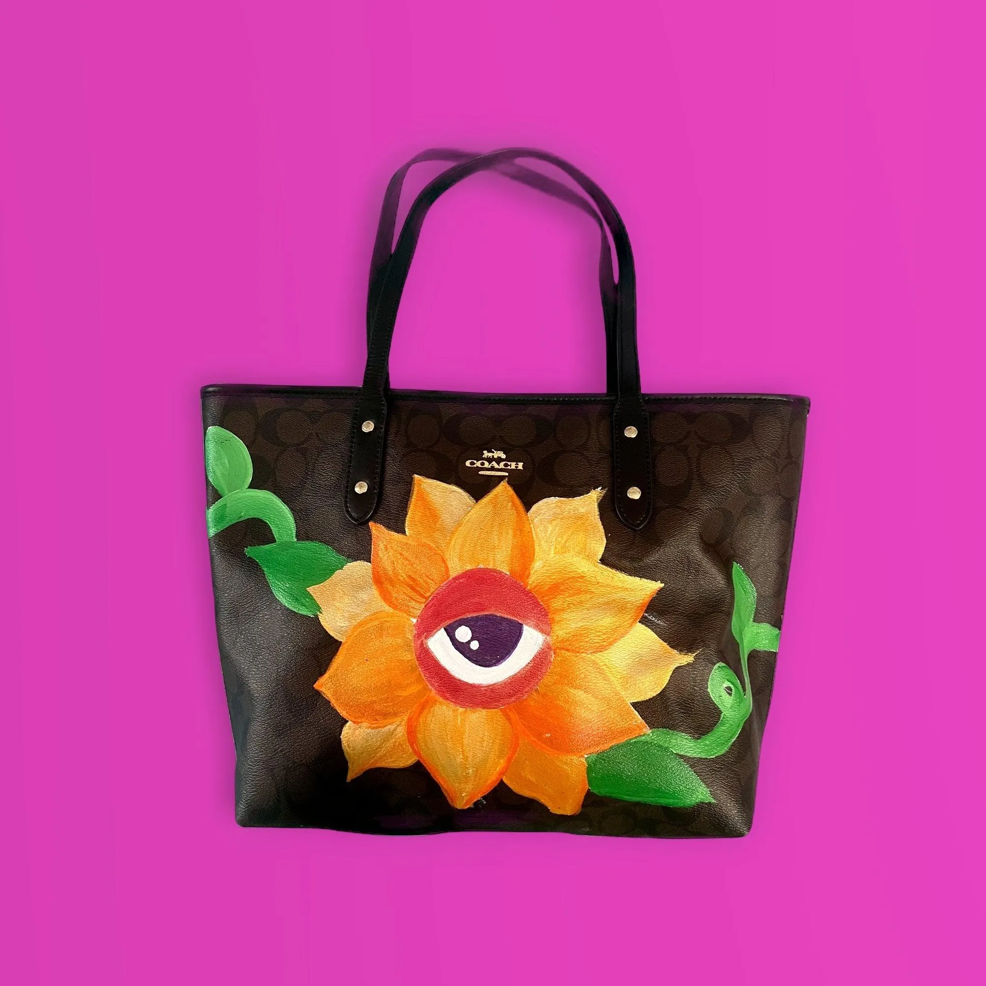 Eyem Growin Love Coach Bag