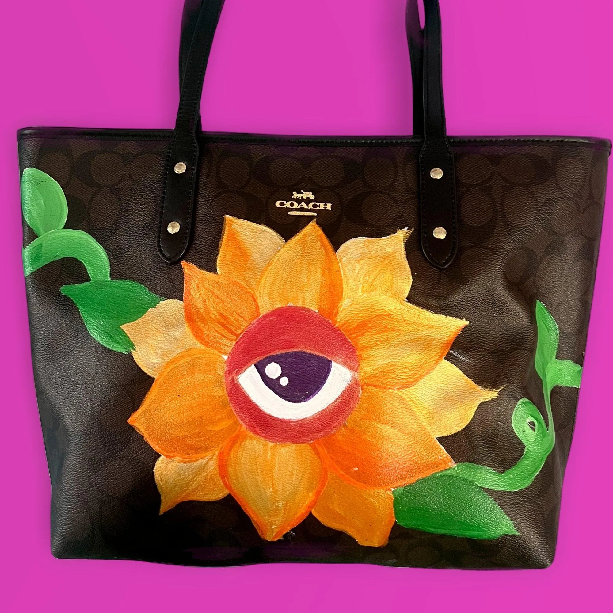 Eyem Growin Love Coach Bag