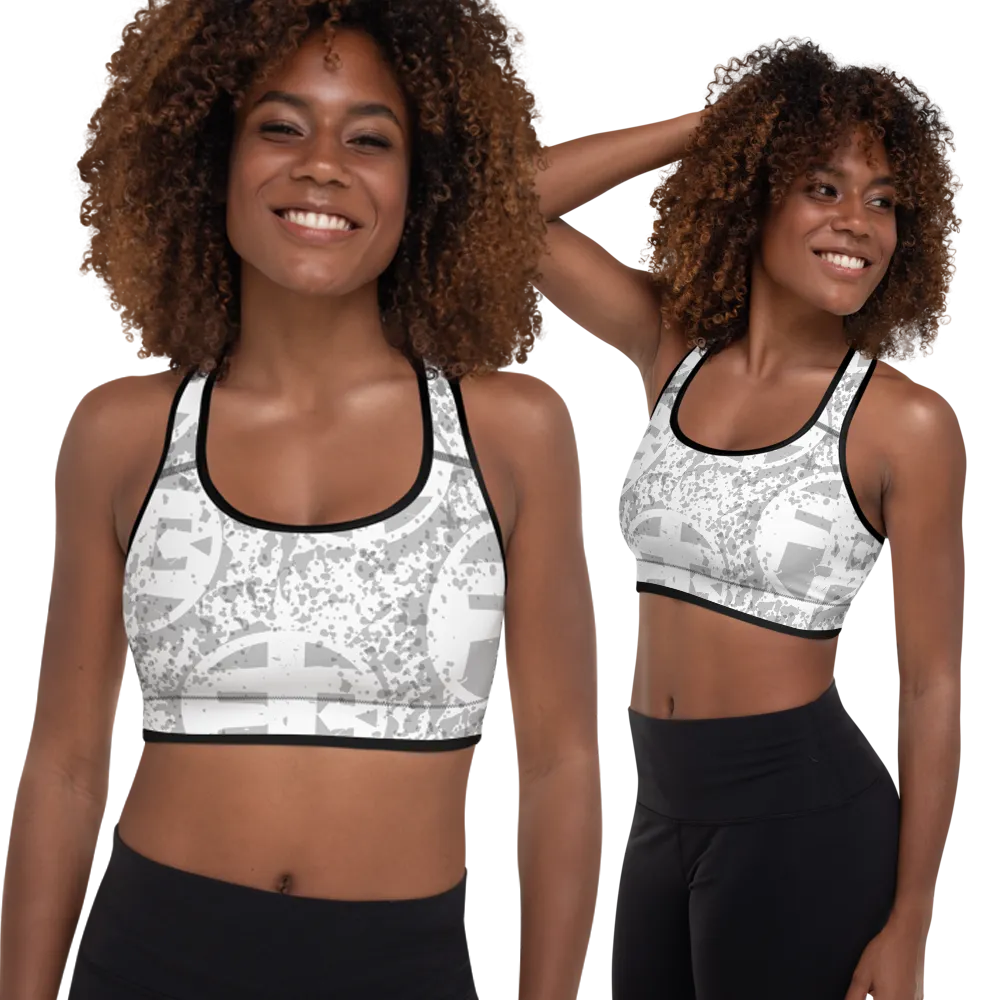 Fit Bitch - Sports Bra - Splash