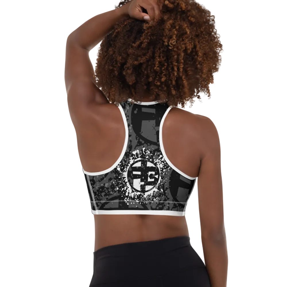 Fit Bitch - Sports Bra - Splash