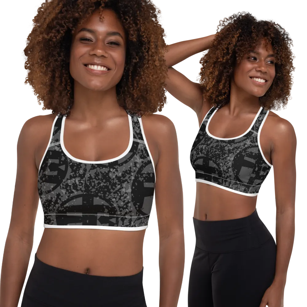 Fit Bitch - Sports Bra - Splash