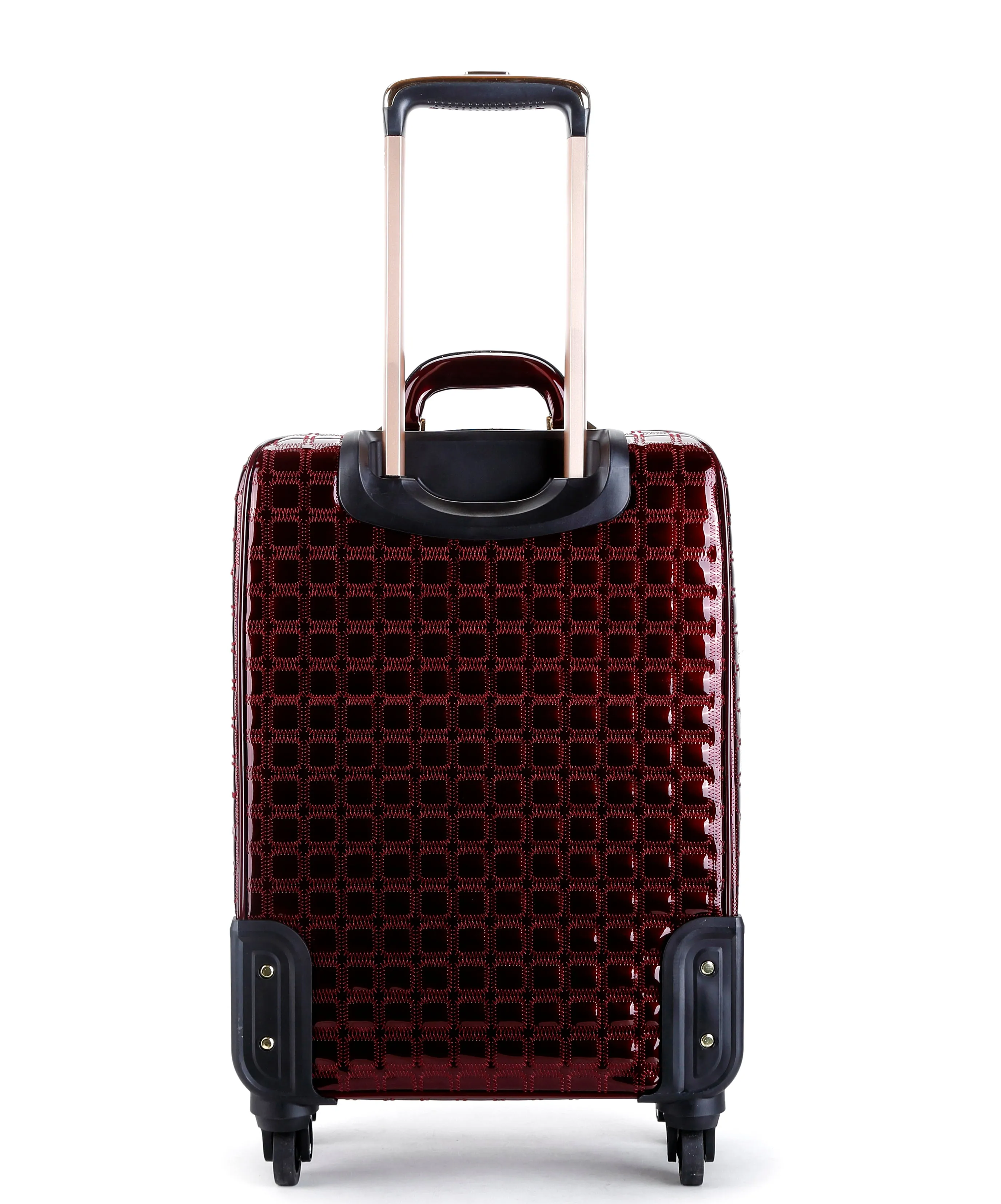 Floral Accent 3PC Set | Travel Luggage with Spinner Wheels [KDL-3pcs/Set]