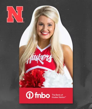 FNBO Nebraska Huskers FanCutout
