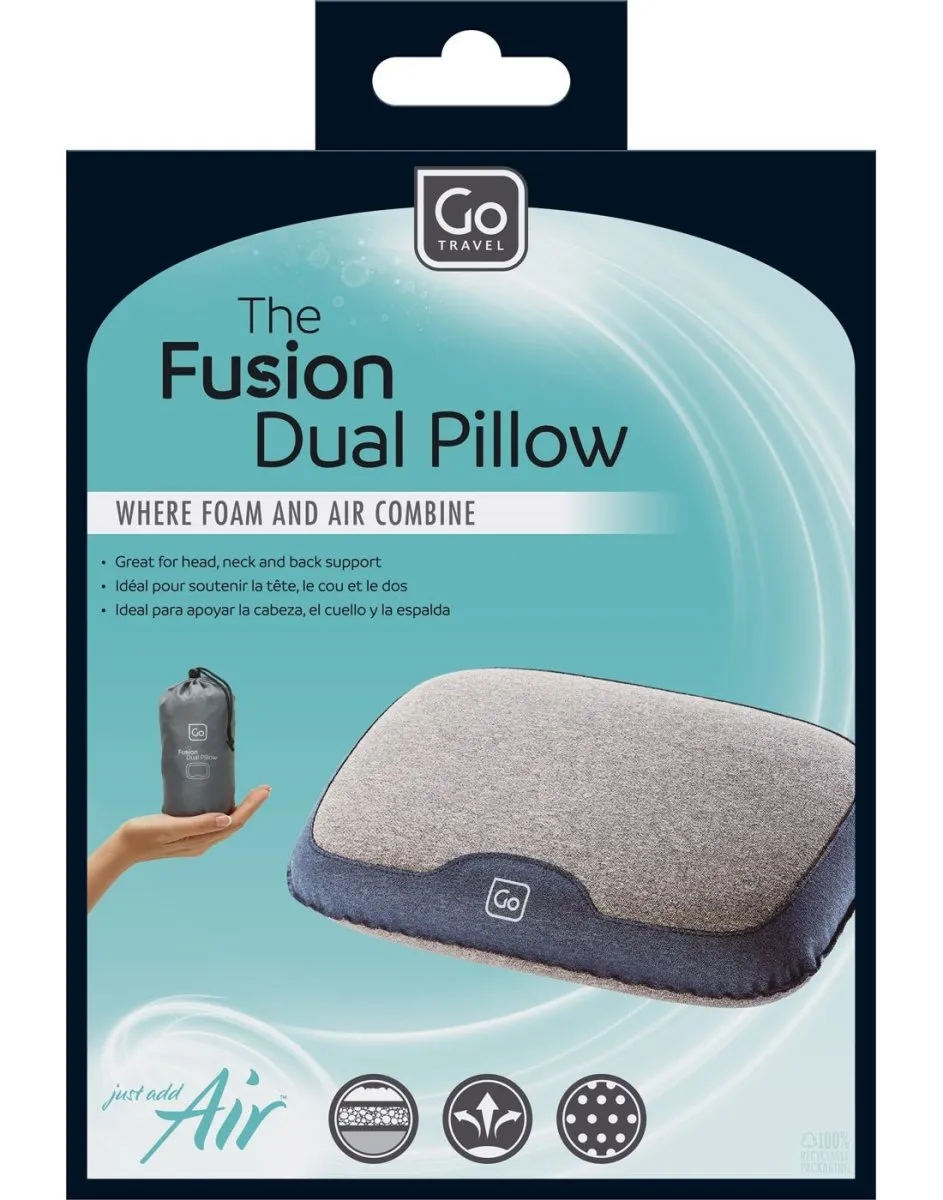 Go Travel The Fusion Dual Pillow