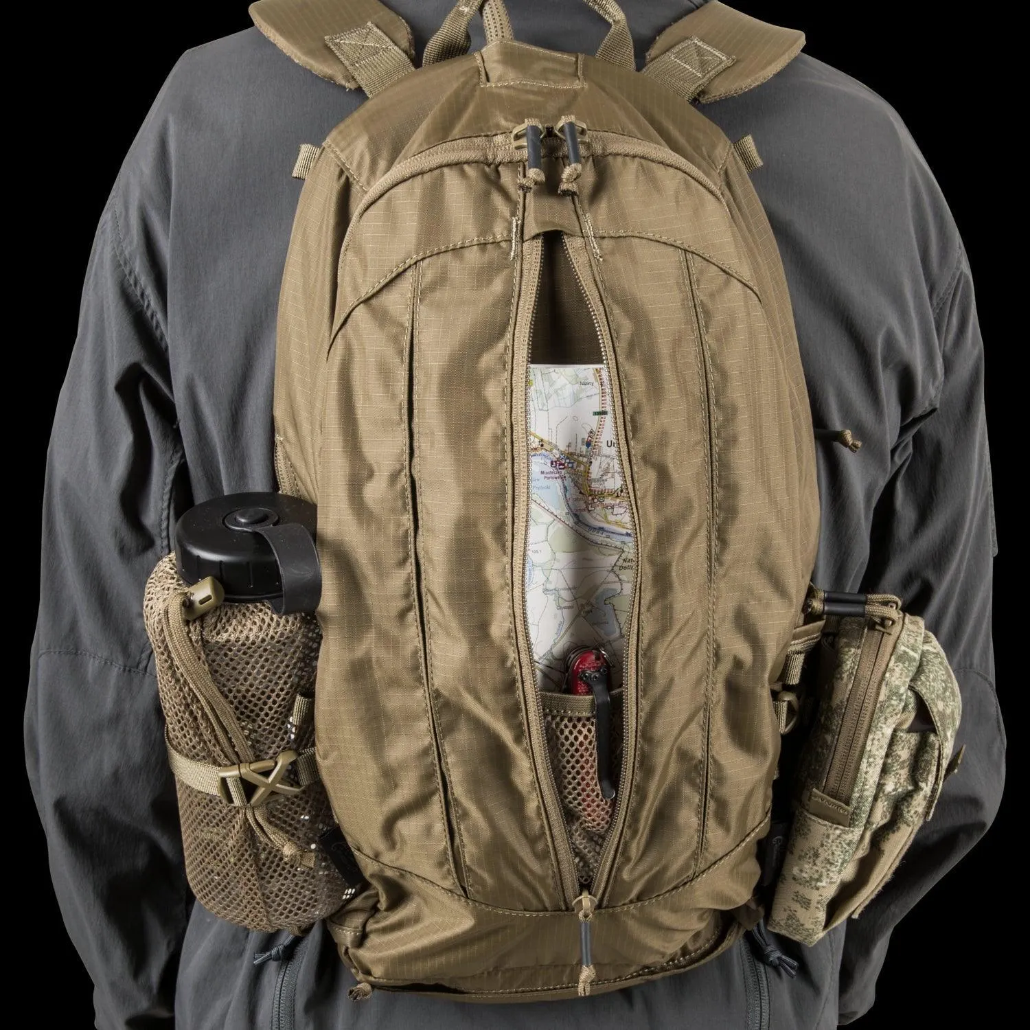 Groundhog Backpack - Nylon - Shadow Grey
