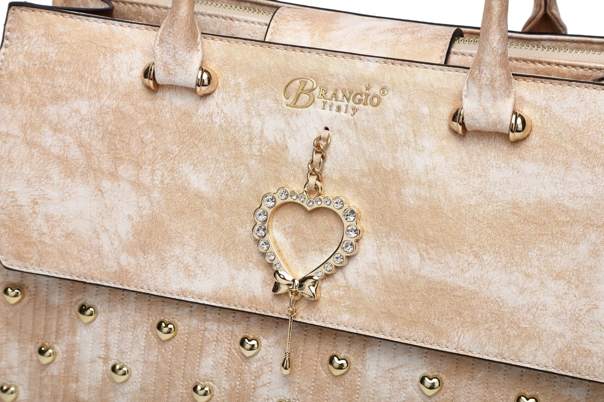 Heart Beat Medium Elegant Satchel [KN2586]