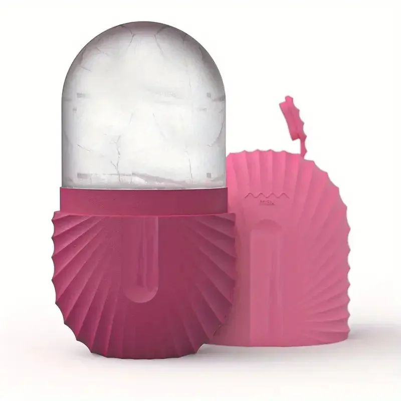 Ice Facial Roller Skin Care Beauty Lifting Contouring Tools Ice Cube Trays Ice Globe Ball Face Massager Skin Care Tool